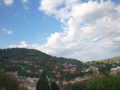 webkamera Banská Štiavnica 13.5.2025 17:35:33