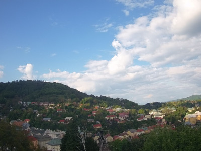 webkamera Banská Štiavnica 13.5.2025 17:40:33