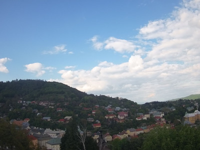 webkamera Banská Štiavnica 13.5.2025 17:45:32