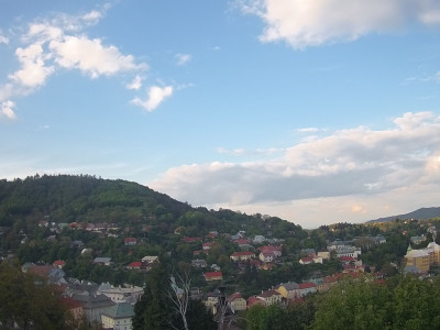 webkamera Banská Štiavnica 13.5.2025 19:00:33