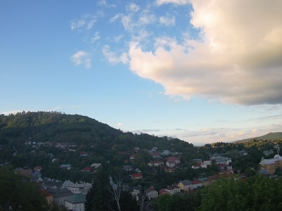 webkamera Banská Štiavnica 20.5.2025 19:35:48