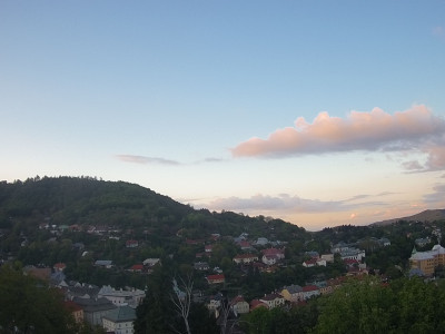 webkamera Banská Štiavnica 20.5.2025 20:05:48