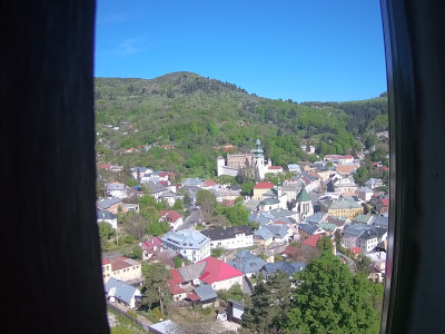 webkamera Banská Štiavnica 1.5.2025 09:20:03