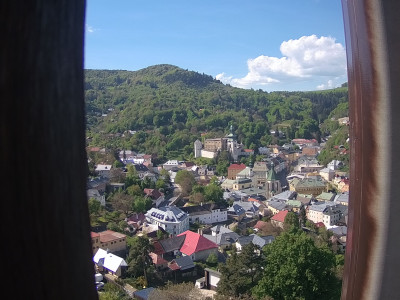 webkamera Banská Štiavnica 2.5.2025 15:35:03