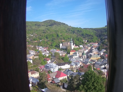 webkamera Banská Štiavnica 3.5.2025 07:40:01