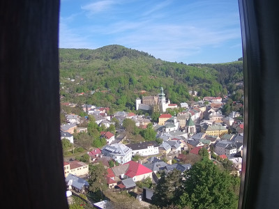 webkamera Banská Štiavnica 3.5.2025 07:55:01