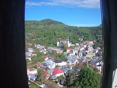 webkamera Banská Štiavnica 4.5.2025 08:25:02