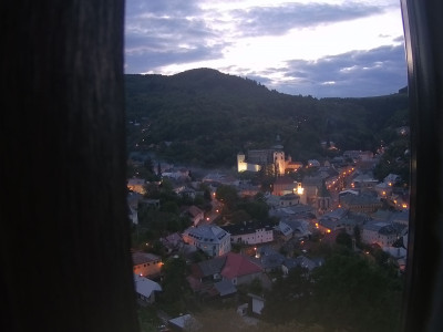 webkamera Banská Štiavnica 10.5.2025 20:35:02