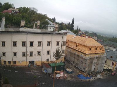 webkamera Banská Štiavnica 17.5.2026 15:28:18