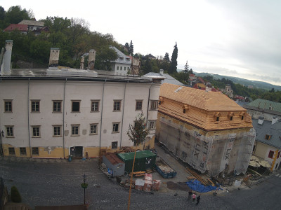 webkamera Banská Štiavnica 17.5.2026 17:48:31