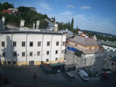 webkamera Banská Štiavnica 14.7.2026 17:48:11