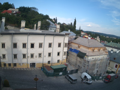 webkamera Banská Štiavnica 14.7.2026 18:08:14