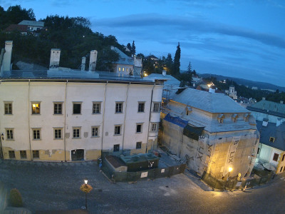 webkamera Banská Štiavnica 19.7.2026 21:18:22
