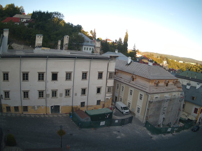 webkamera Banská Štiavnica 13.8.2026 18:42:15